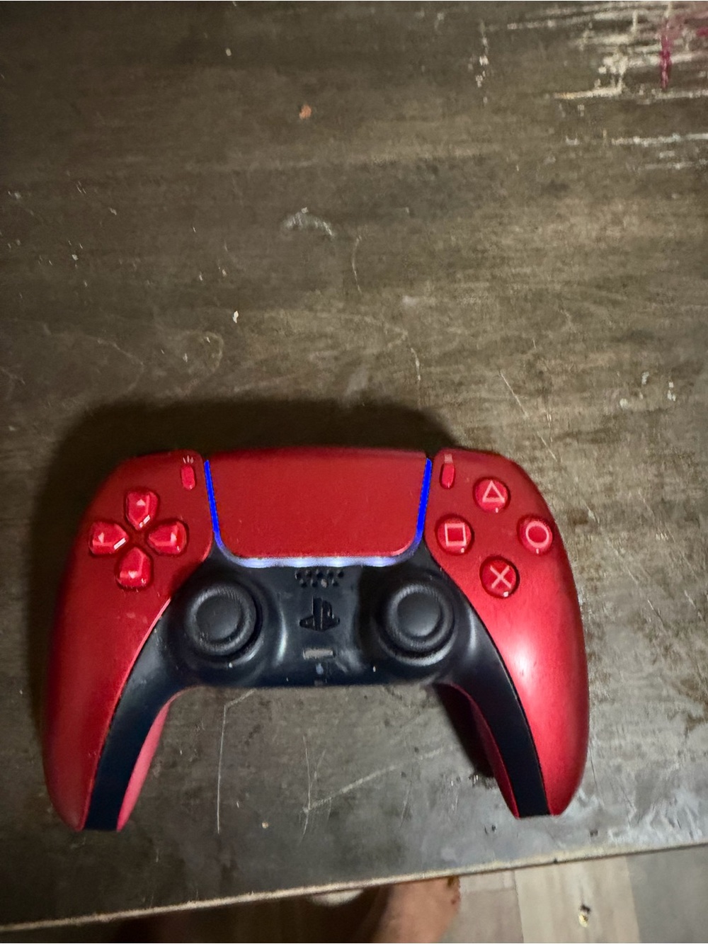 Sony DualSense Wireless Controller - Red and Black Accents